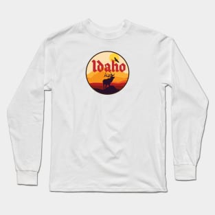 Idaho Elk Long Sleeve T-Shirt